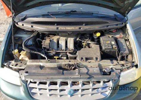 1999 Plymouth Grand Voyager from USA, damaged, VIN 2P4GP24G3XR465526